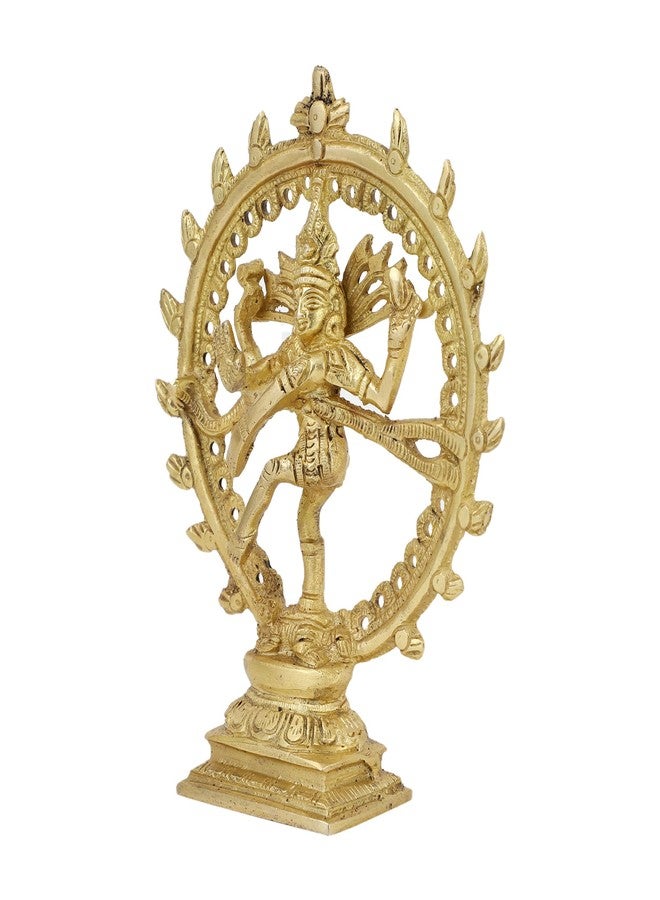 ات او اس 365 تمثال شيفا ناتراج من النحاس الأصفر من ITOS365، قياسي، ذهبي، قطعة واحدة - Image 2